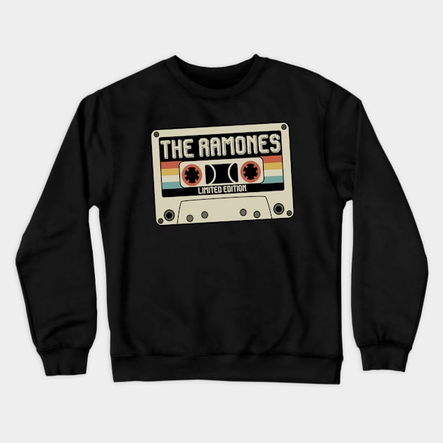 The Ramones - Limited Edition - Vintage Style Crewneck Sweatshirt by Debbie Art